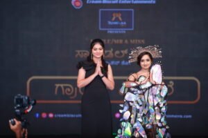 Mrs. Anusha With her design