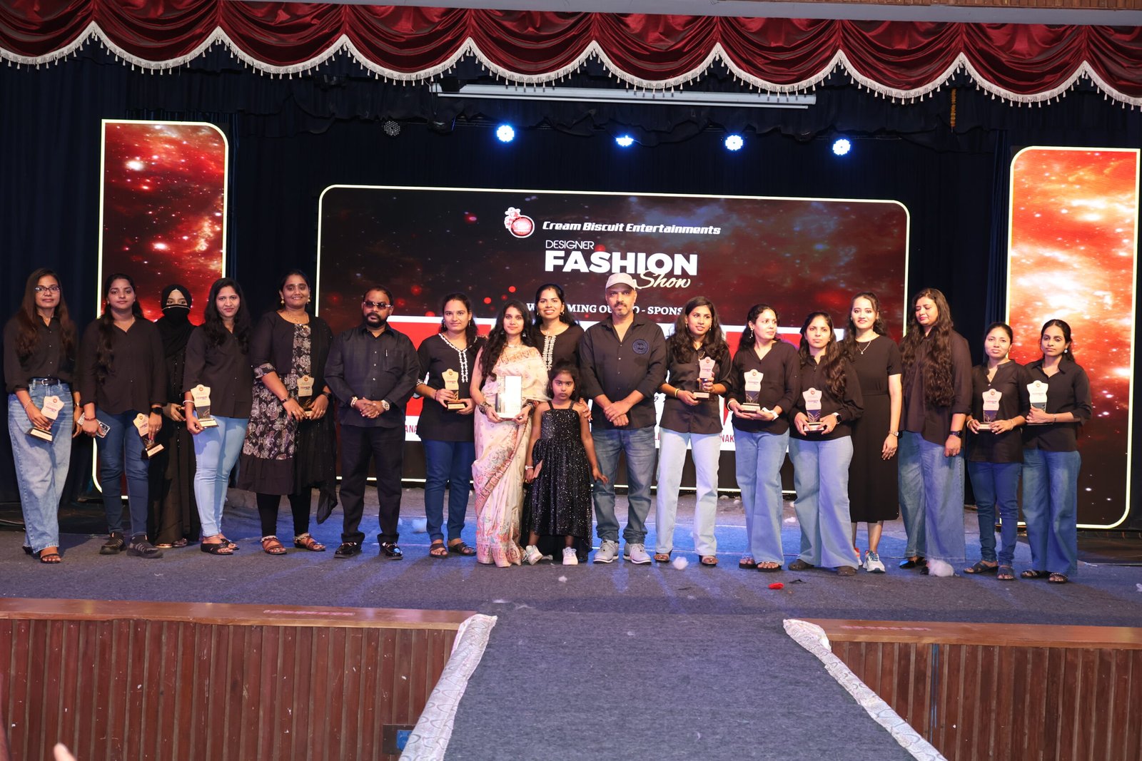 Bangalore Fashion Trainings students showcased their talent at a designer fashion show by Cream Biscuit Entertainments on April 4, 2026, gaining real runway experience and industry exposure.