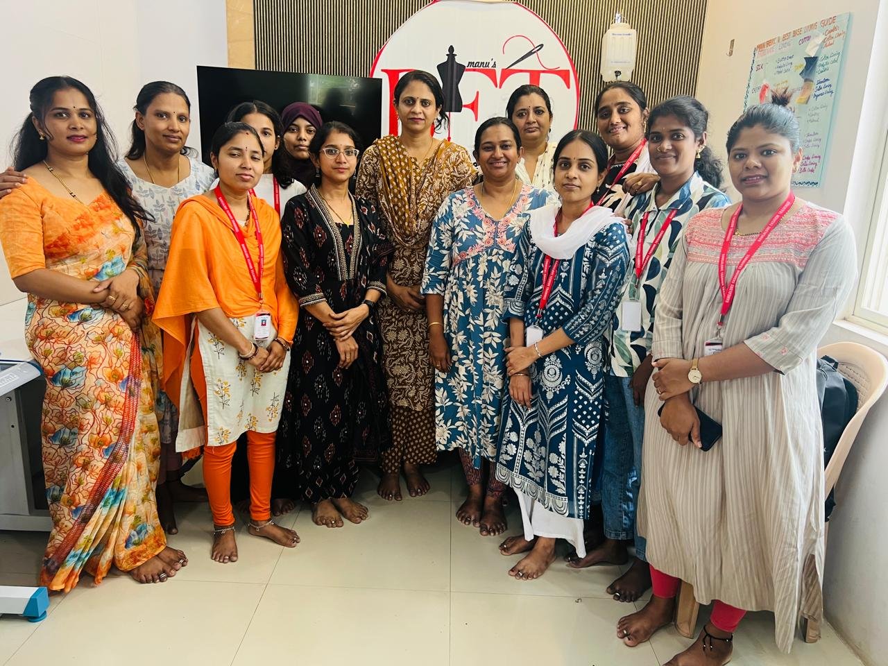 Bangalore Fashion Training organized an insightful guest lecture on Fabric Knowledge to help fashion design students understand textile types, properties, and practical applications in garment construction and fashion design.