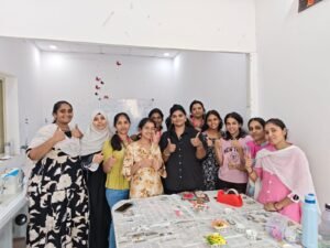 Resin Art Workshop for Fashion Designing Students | Bangalore Fashion Training